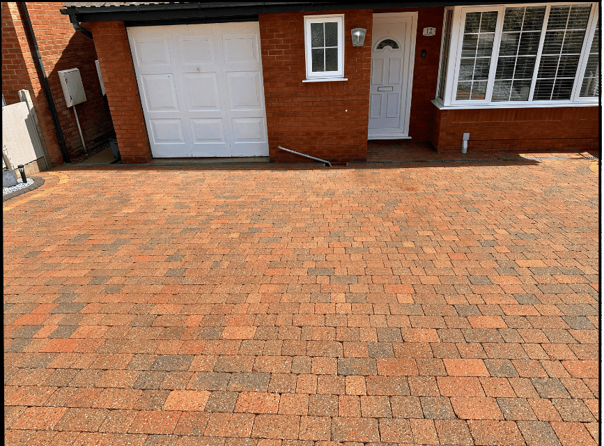 soft washing and pressure washing Staffordshire driveway and render cleaning professional exterior cleaning in Stoke-on-Trent