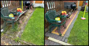 Patio cleaning in Staffordshire