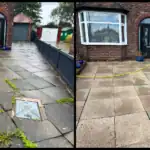 Driveway pressure washing in Stoke-on-Trent – clean and restored surface.