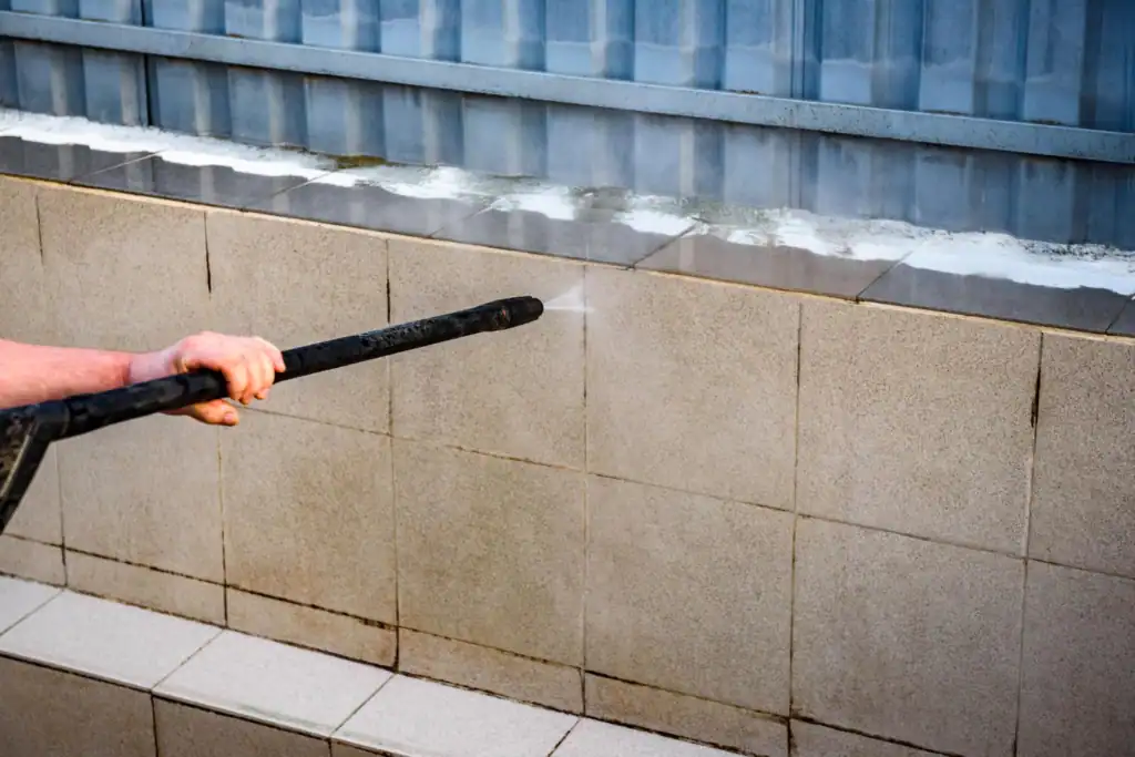 commercial pressure washing