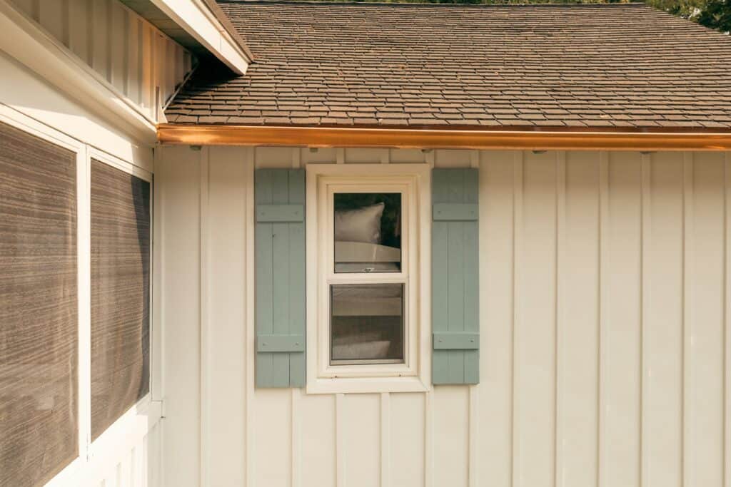 Gutter cleaning on a house in Stoke-on-Trent – effective debris removal.